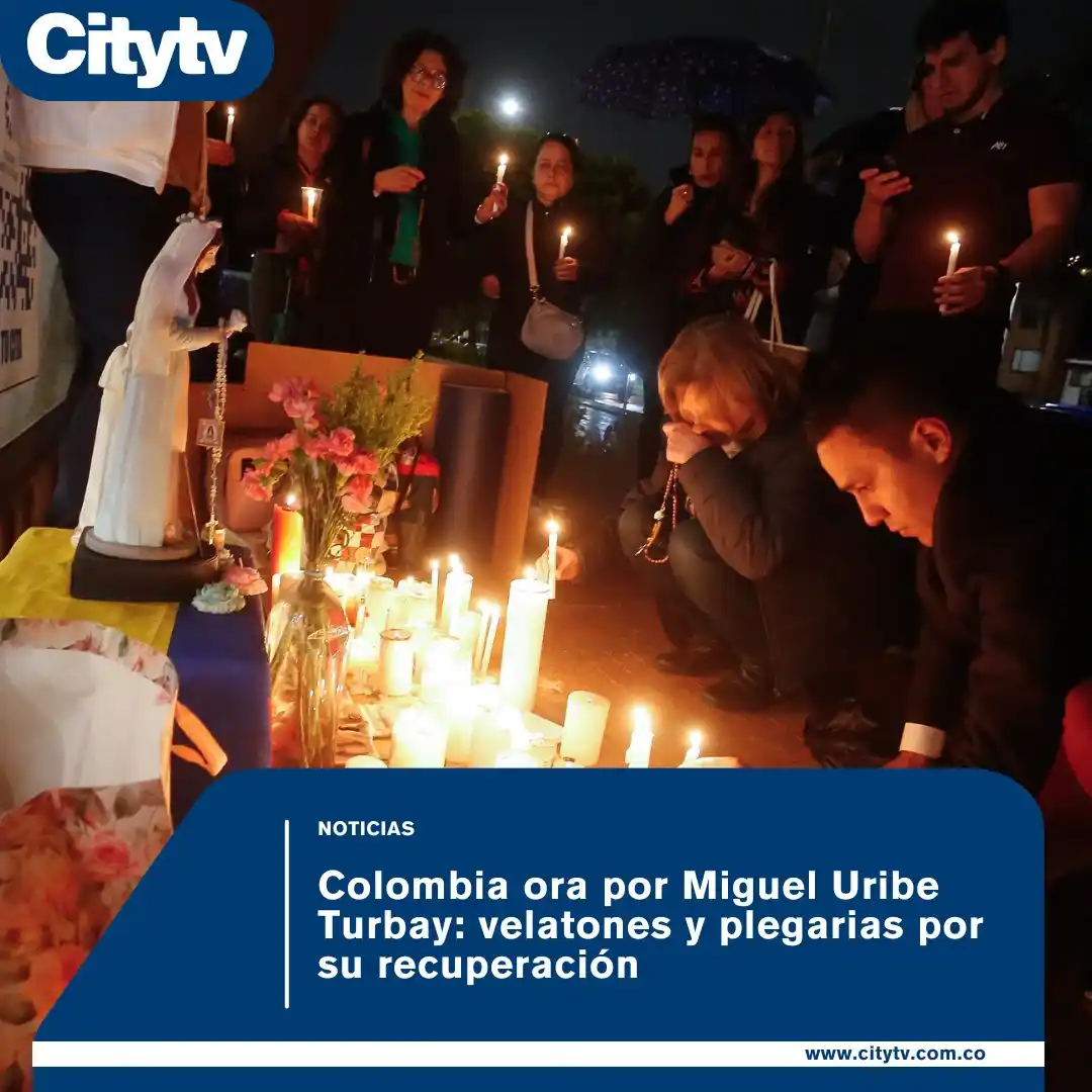 Image from CityTv: 🙏📿Según el más reciente parte médico, el precandidato presidencial c...