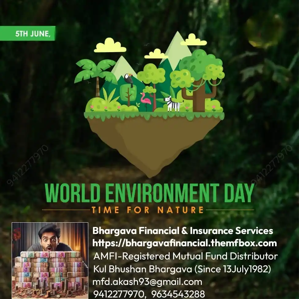 Image from लक्ष्य नहीं! तो लक्ष्मी नहीं!!: 🌍 **विश्व पर्यावरण दिवस** 🌱 *प्रकृति के लिए समय है* हर वर्ष 5 जून क...