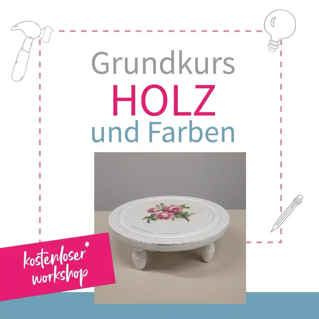 Image from alz Bremen: Wir haben noch Plätze frei für den 23.05.2025 Grundkurs Holz und Farb...