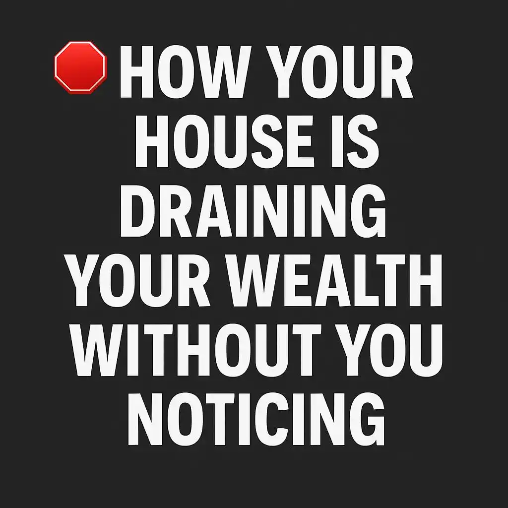 Image from Corido Marketplace Club: 🛑 *Your House Is Draining Your Wealth Without You Noticing* _You thi...