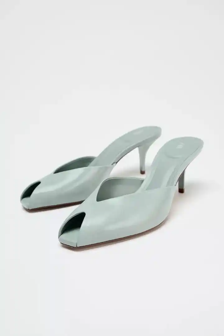 Image from iMalaika fashion: ZARA patent-effect open-toe sandals; 219,000/-Tshs. Uk size; 2 to 9. ...