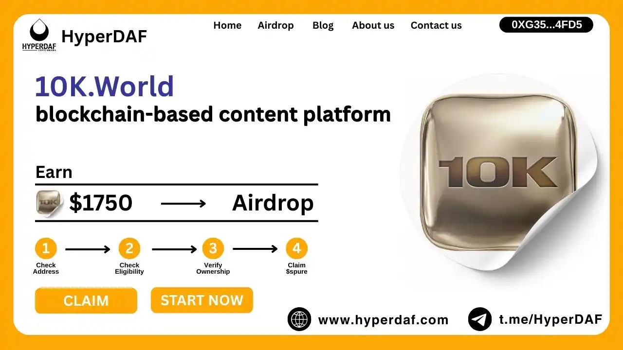 Image from Hayat Alerts | آئیں ملکر کمائیں: 10.world - Solana New Project 💰 Watch-to-Earn Crypto Rewards 🔗 Sta...