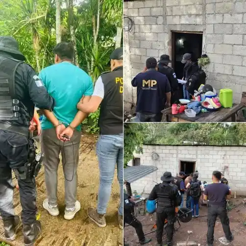 Image from Ministerio Público de Guatemala: 2025: 153 días de trabajo fuerte y firme 💪  MP coordina captura por e...
