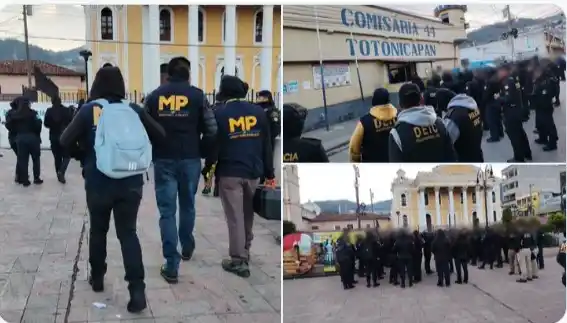 Image from Ministerio Público de Guatemala: 2025: 160 días de trabajo fuerte y firme 💪 🚨 MP lidera requisa en e...