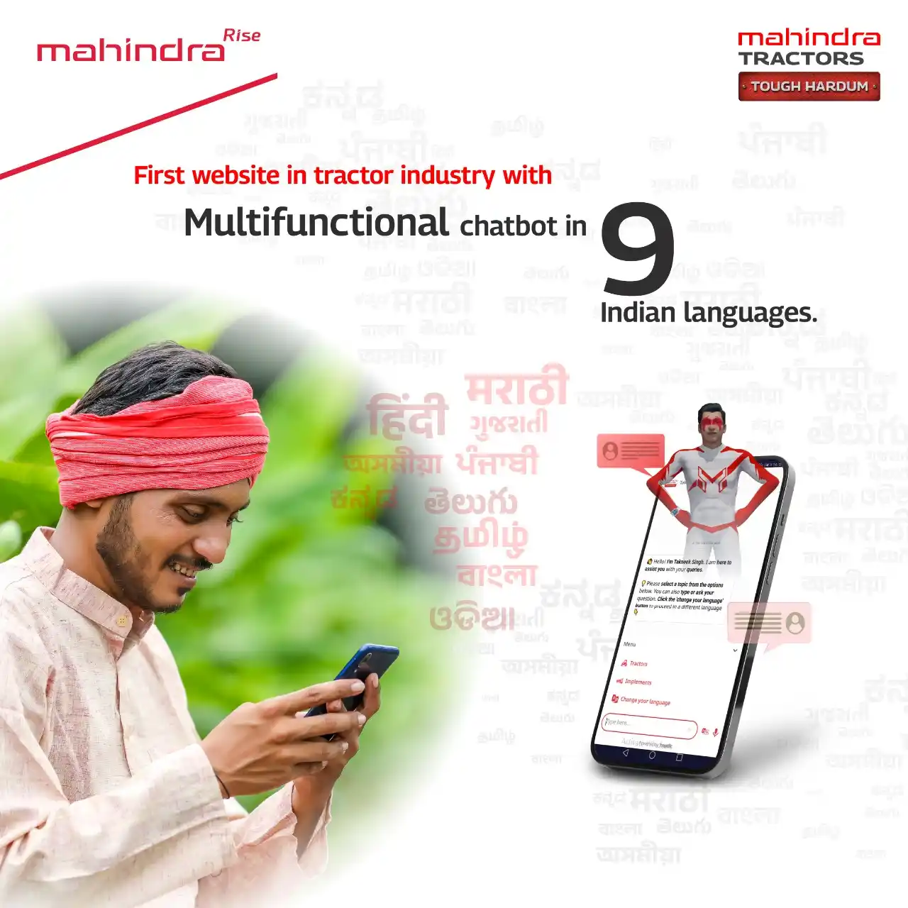 Mahindra Tractors post