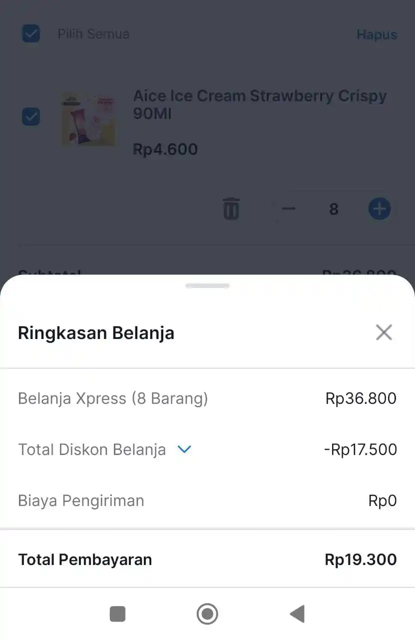 Image from Hidden Gem Garapan Cuan | Info Promo Racun Shopee Lazada Tokopedia | Alfamart Indomaret | Grab Gojek: Aice klik idm diskon live...
