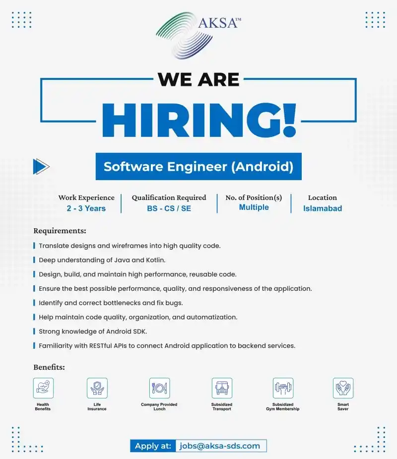 Image from HR Posting Partner (Jobs in Pakistan): AKSA-SDS || AXA Business Technologies is <a class="text-blue-500 hover...