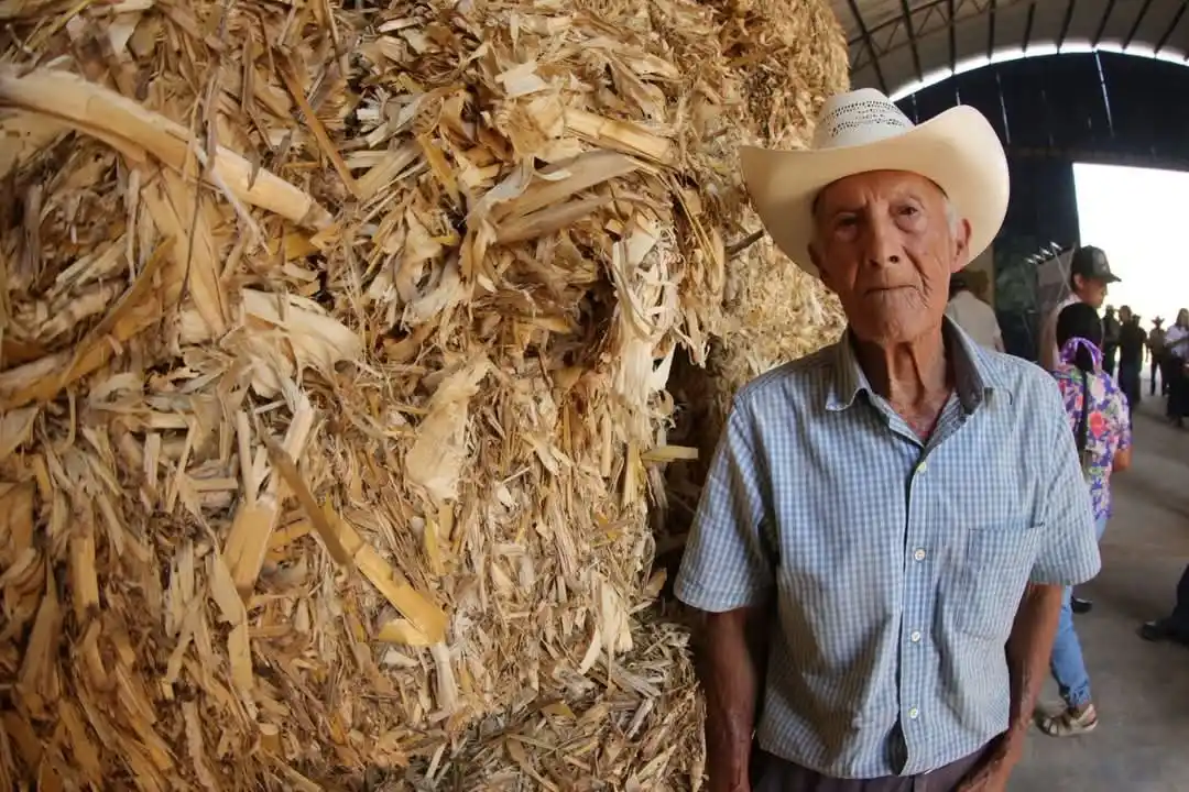 Image from Radar News Querétaro : 🤝🌾🚜 Benefician a 245 ganaderos con alimento para ganado en la Sierr...