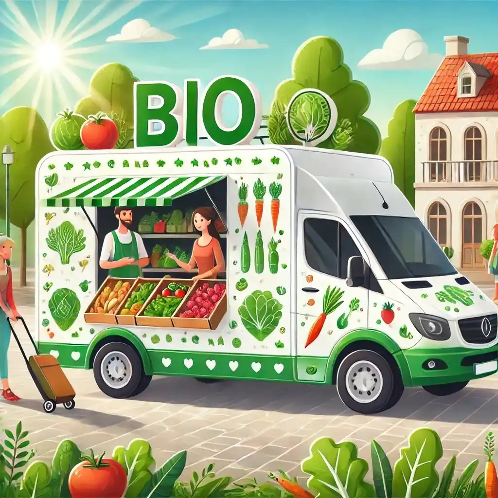 Image from Comune di Massignano: E’ arrivato anche a Massignano il Bio-camioncino del Biodistretto Pice...