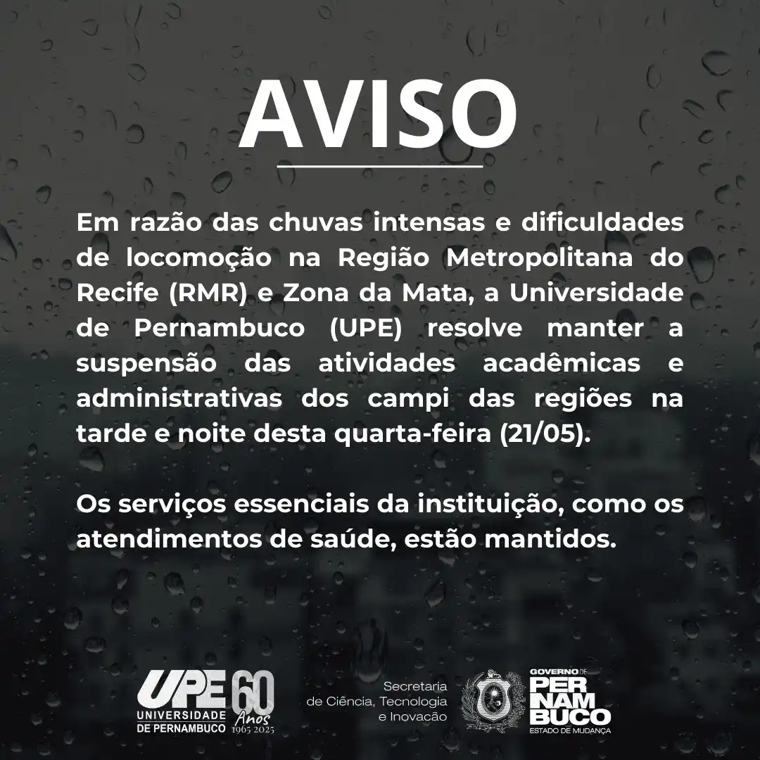 UPE - Universidade de Pernambuco post