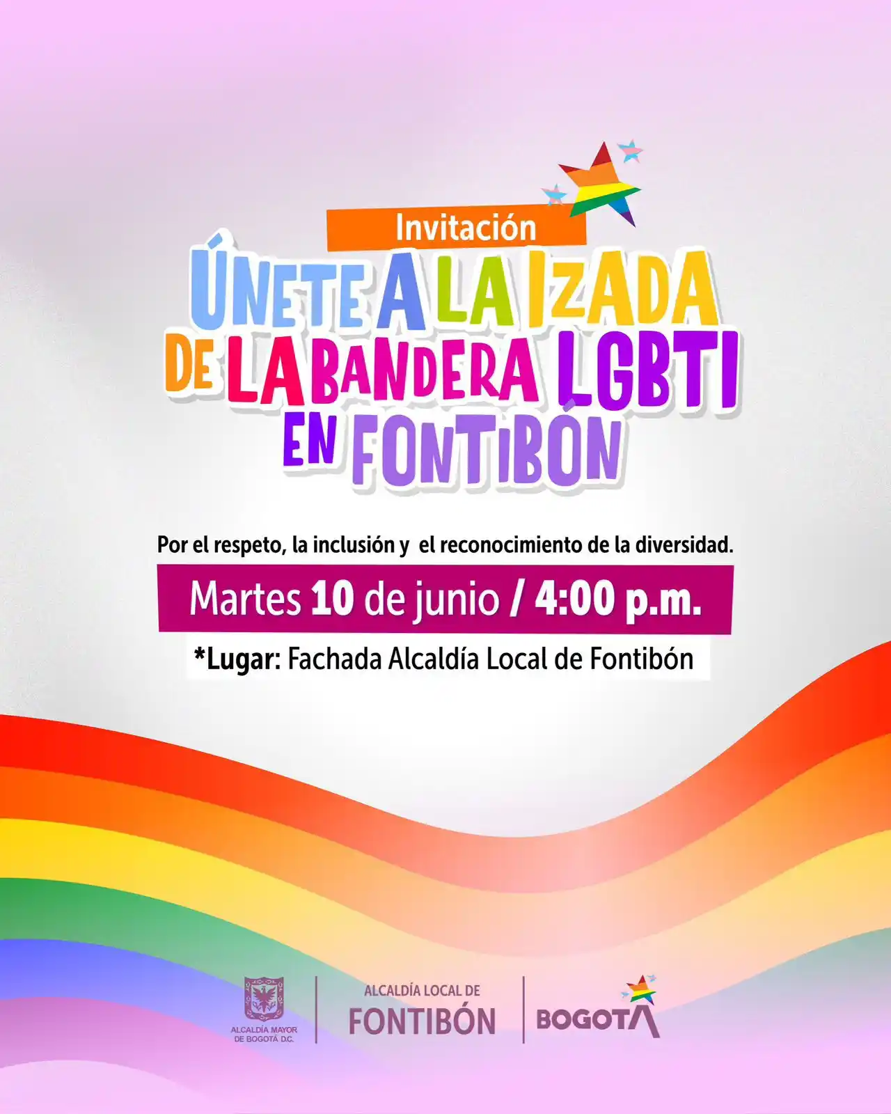 Image from EN BOGOTÁ SE PUEDE SER 🏳️🌈🏳️⚧️: 🏳️🌈✨ ¡Este martes tenemos una cita con el orgullo, la inclusión y e...
