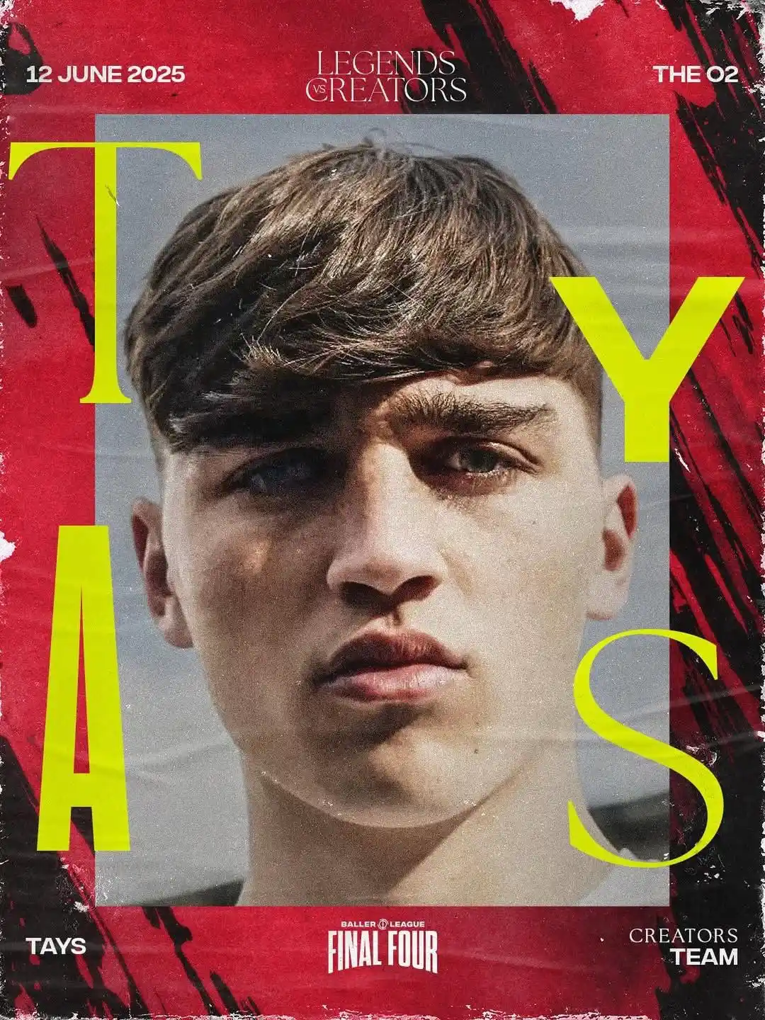 Image from Baller League UK: From Manny to the main stage. Tays is locked in 🔐 Get your tickets! ...