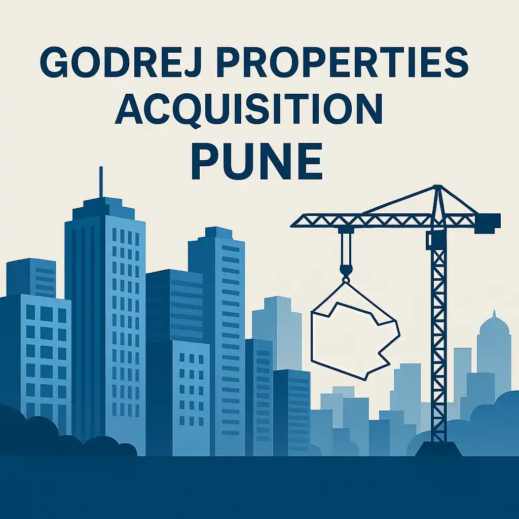 Image from Profit From IT (Profit Finstock Pvt Ltd) (MONEY AT WORK): 🏗️ Godrej Properties acquires 14-acre land in Pune’s Kharadi–Wagholi!...