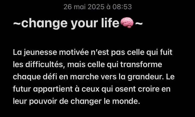 ~change🔁your Life 🧠🖤  post