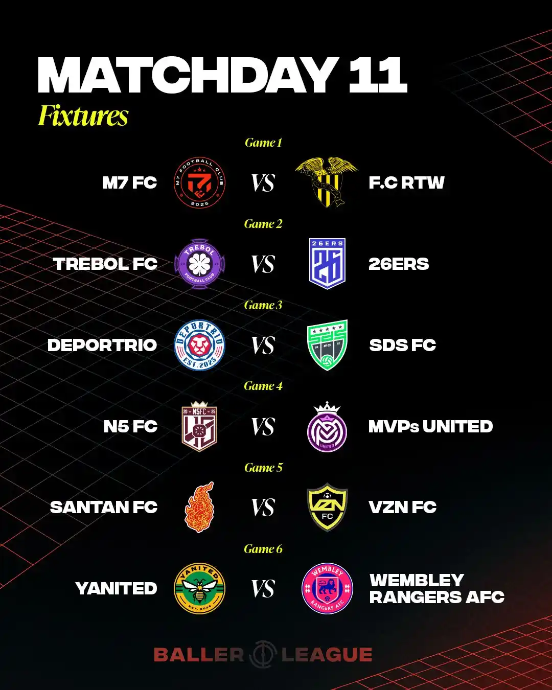 Baller League UK post