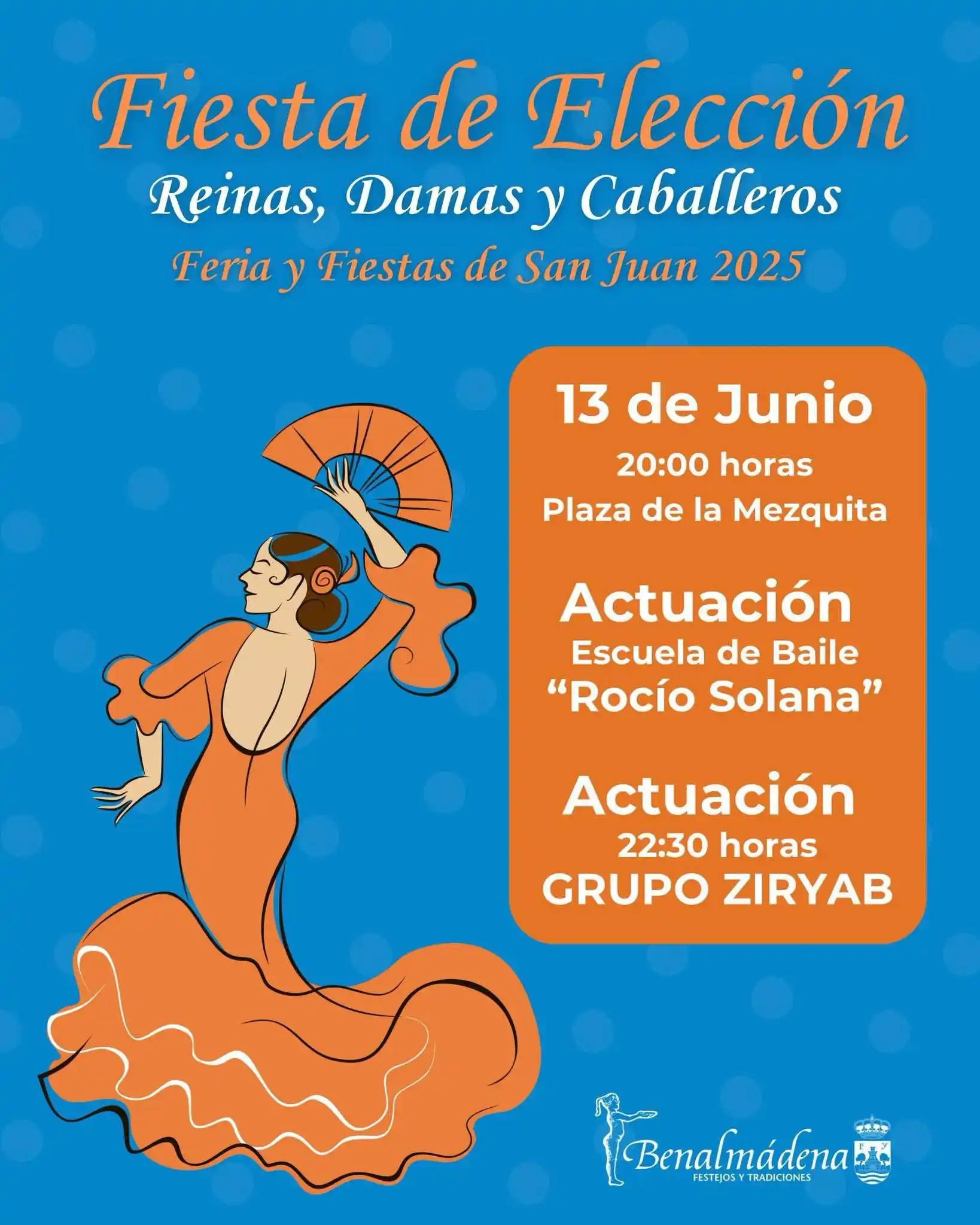 Image from Ayuntamiento Benalmádena: La plaza de la Mezquita acogerá la elección de la Reina, Damas y Cabal...