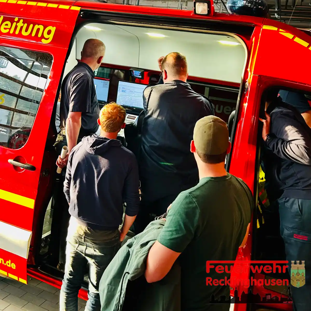 Feuerwehr Recklinghausen  post