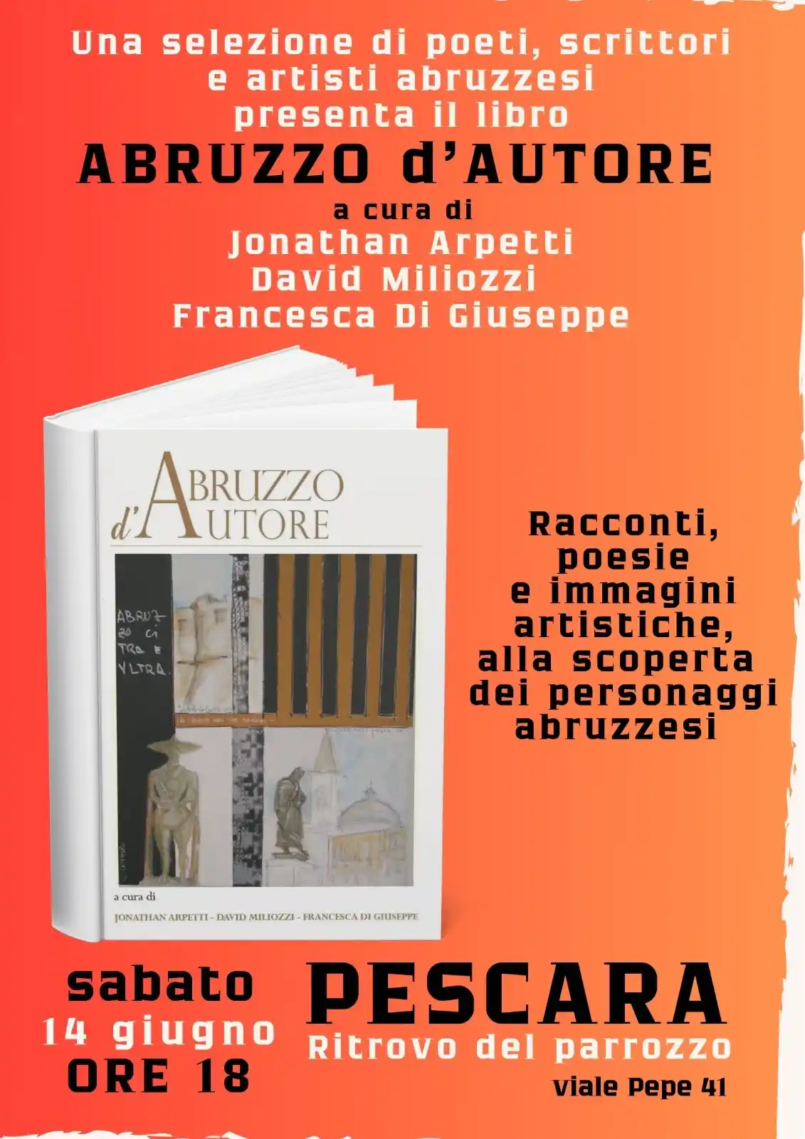 Image from Epoca WEB-NEWS: NEWS - “Abruzzo d’Autore 2”, il secondo volume dell’antologia. Si terr...