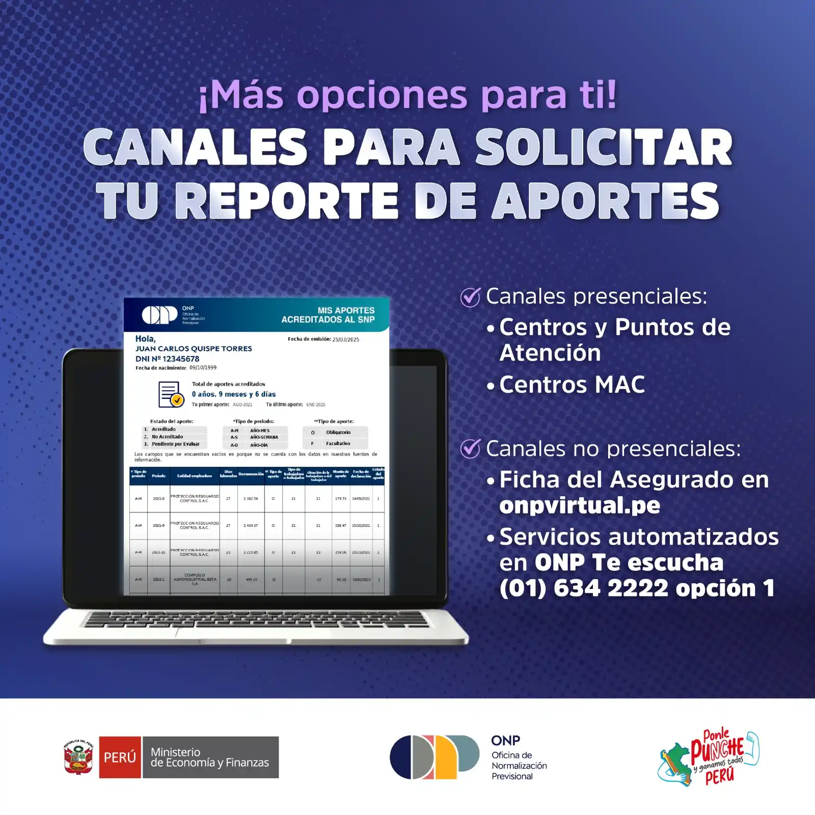 ONP Oficial post