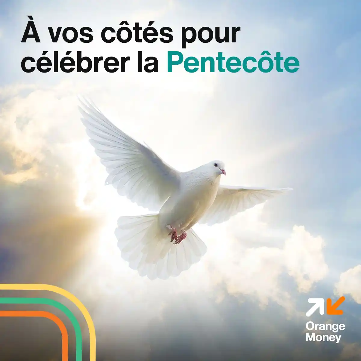 Image from Orange Money Sénégal : Nous souhaitons une bonne célébration de la Pentecôte et un bon pèleri...