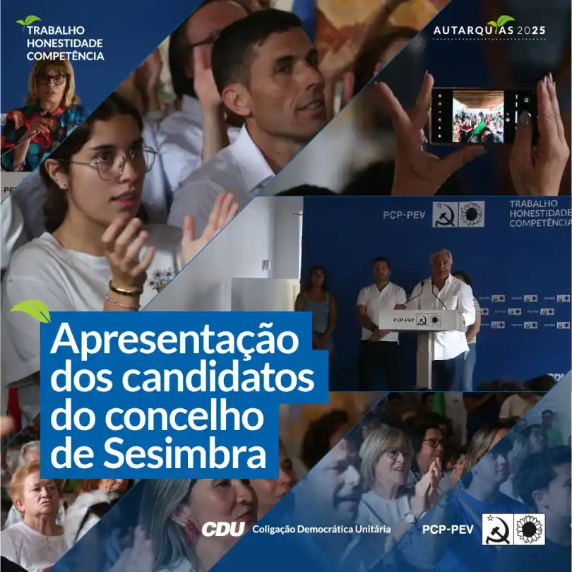 Image from PCP - Partido Comunista Português: Ontem, Sesimbra mostrou mais uma vez a força de um projecto que constr...