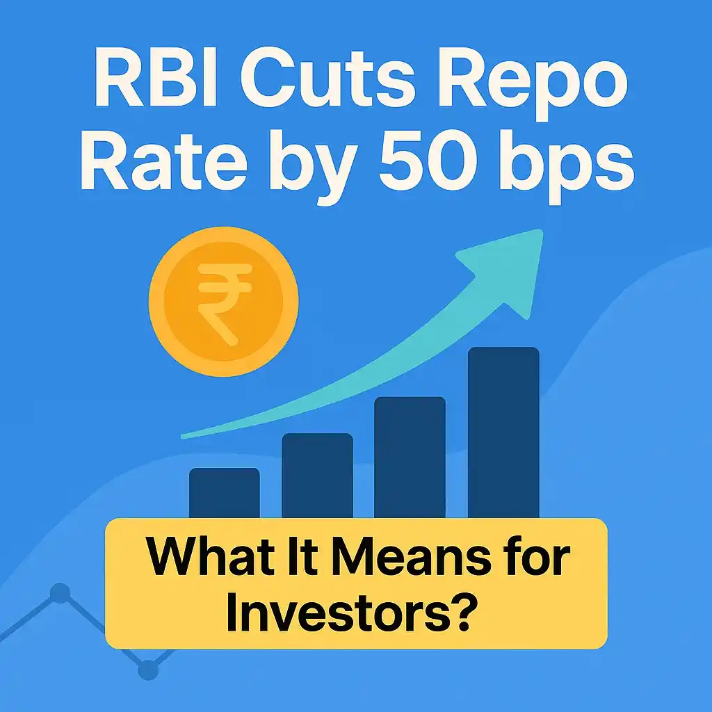 Image from Profit From IT (Profit Finstock Pvt Ltd) (MONEY AT WORK): 📉 RBI Cuts Repo Rate to 5.5%! 🏦 Big Boost for Growth | Inflation Und...