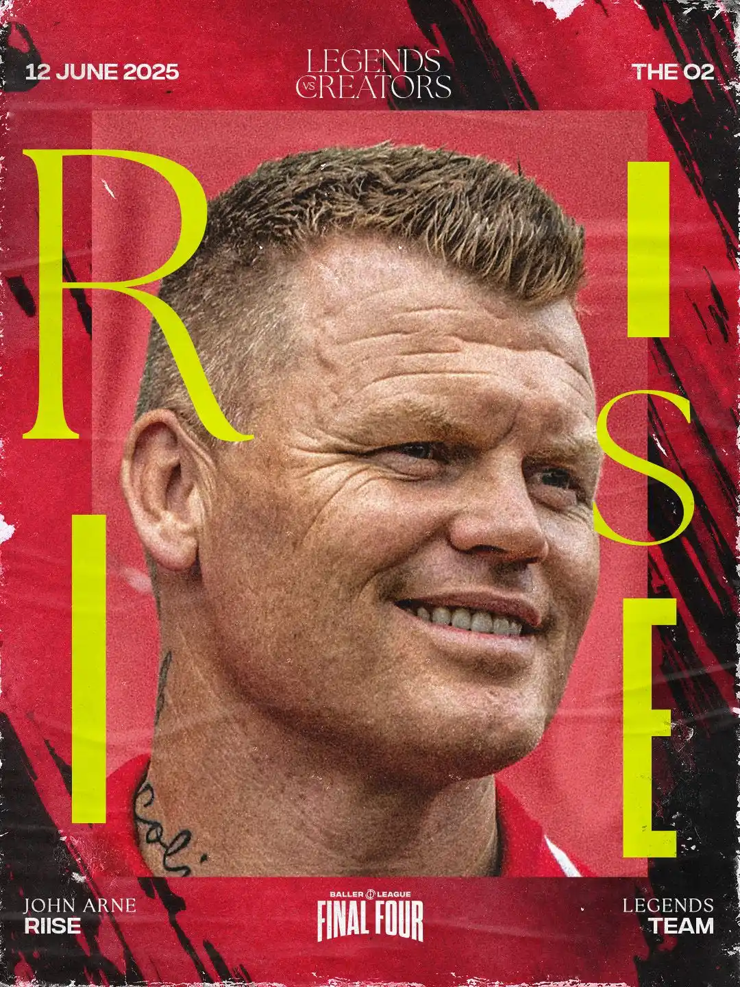 Image from Baller League UK: READY FOR A RIISE ROCKET! That left foot could be unstoppable in a gam...