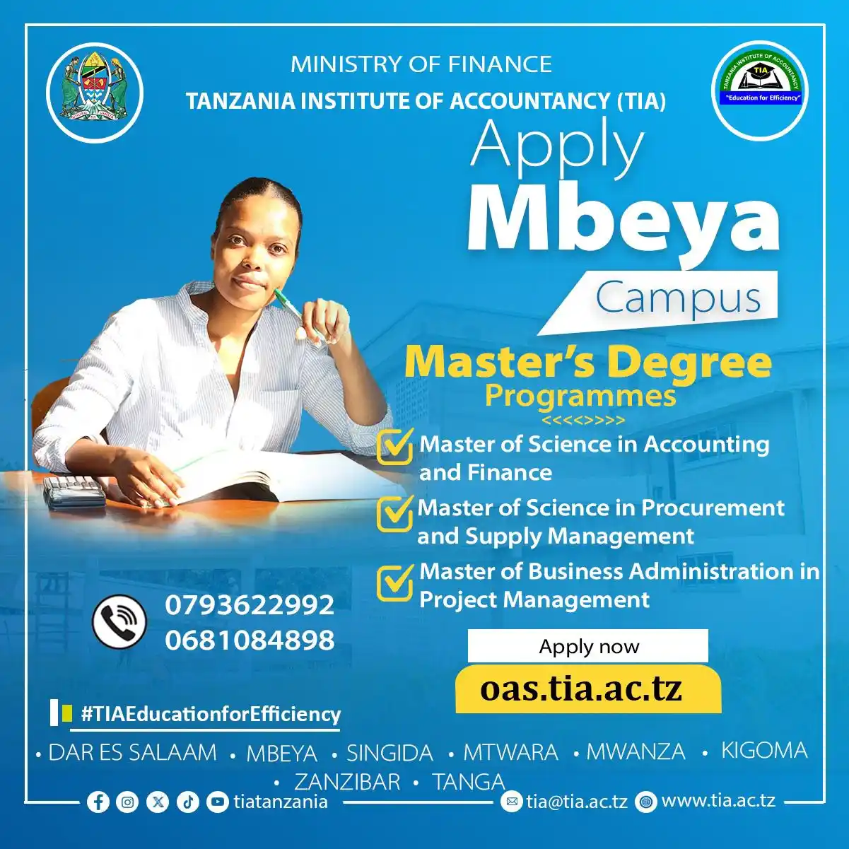 Tanzania Institute of Accountancy (TIA) post