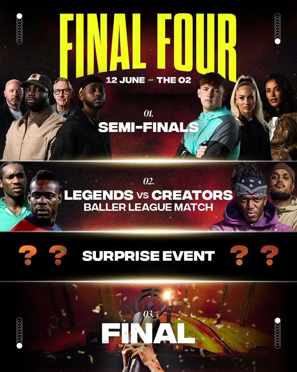 Image from Baller League UK: THE FINAL FOUR TEAMS ARE SET… BUT THERE’S MORE! 👀 Don’t miss out 👉 ...