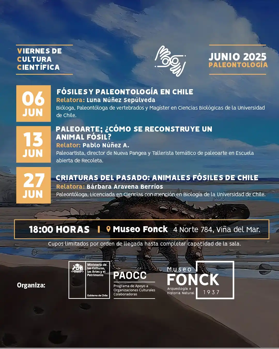 Image from DiversaDivulga: ✨VIERNES DE CULTURA CIENTÍFICA DE JUNIO EN MUSEO FONCK✨ 🧡¡En junio r...