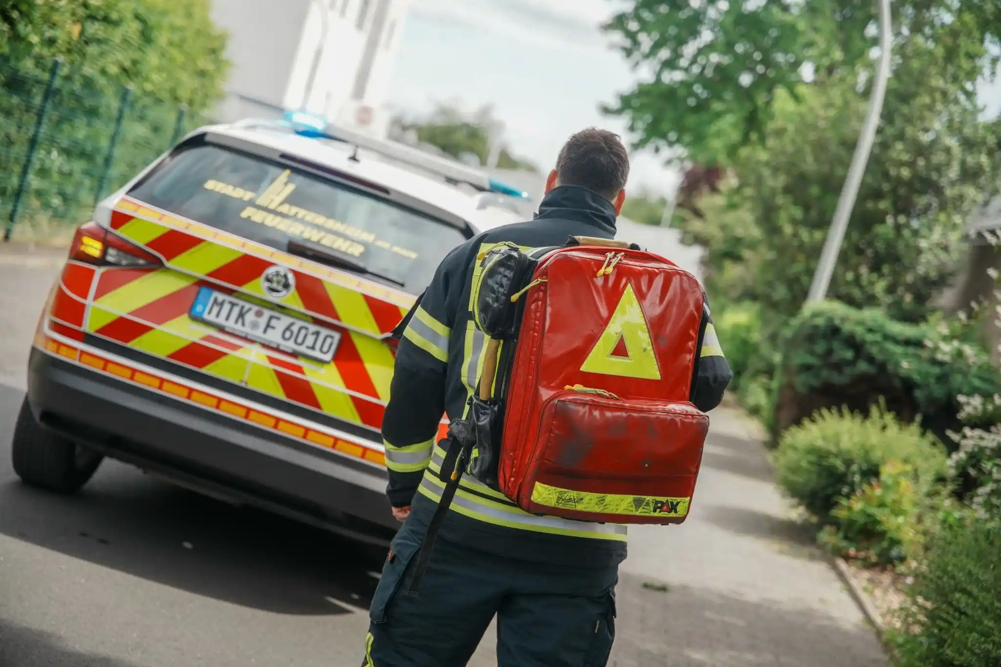 Image from Feuerwehren der Stadt Hattersheim am Main: Während der Ausschankschicht des 73. Okrifteler Wäldchesfestes wurden ...