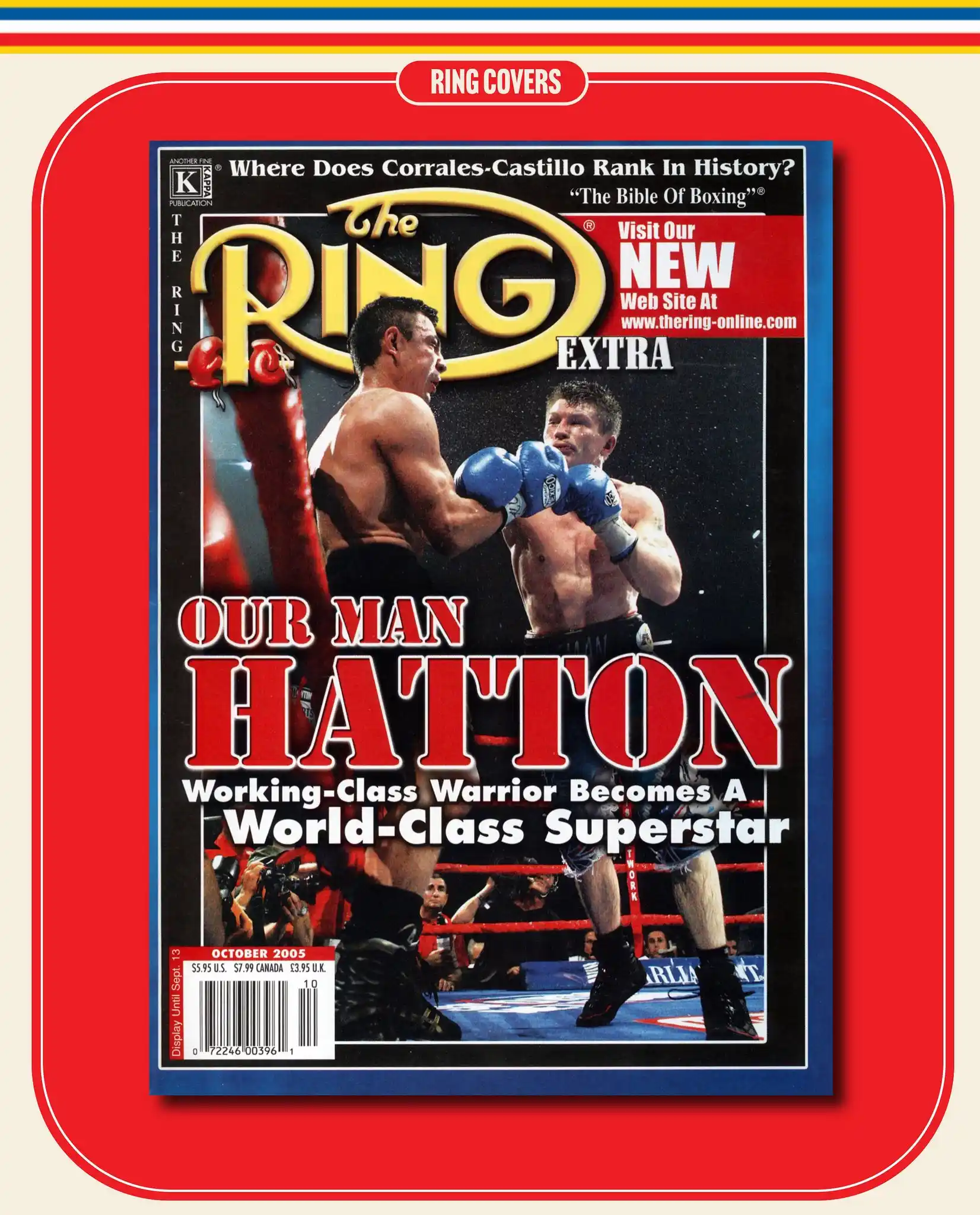 Image from Ring Magazine: 20 years ago today, Ricky Hatton provided one of the most memorable ni...