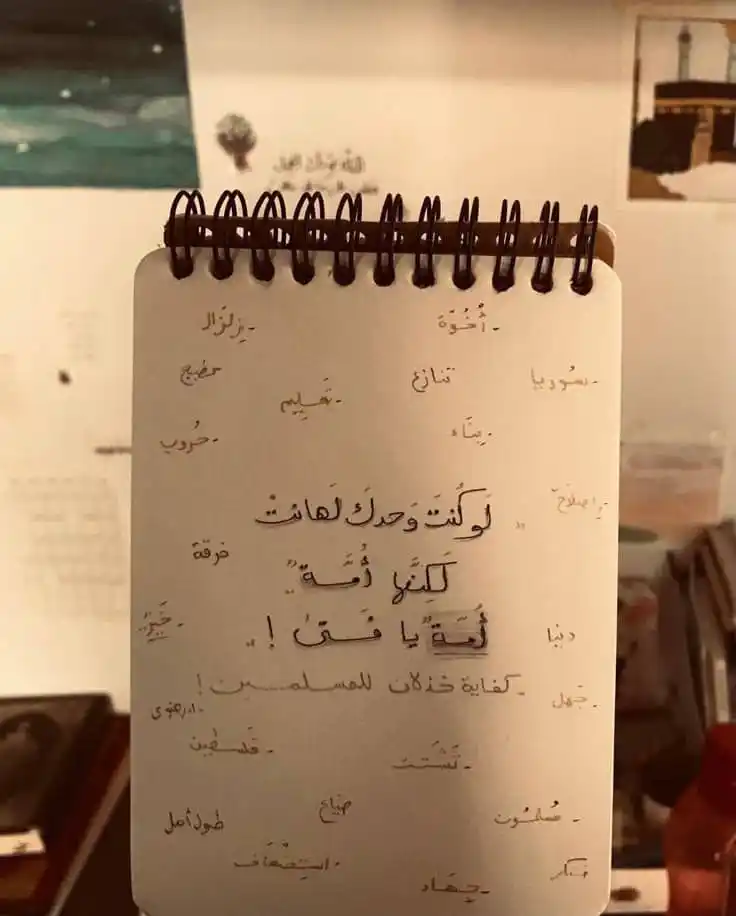 Image from بَوح الــرُّوح🤍🕊️✨•". ☜تلاوات قرآن، اقتباسات، خواطر، مقاطع بودكاست، شعر ونثر، أناشيد: ألن تثأر لإخوانِك!.. أبعد كل هذا تقف، أبعد كل هذا تسلم نفسك للتفاهات و...