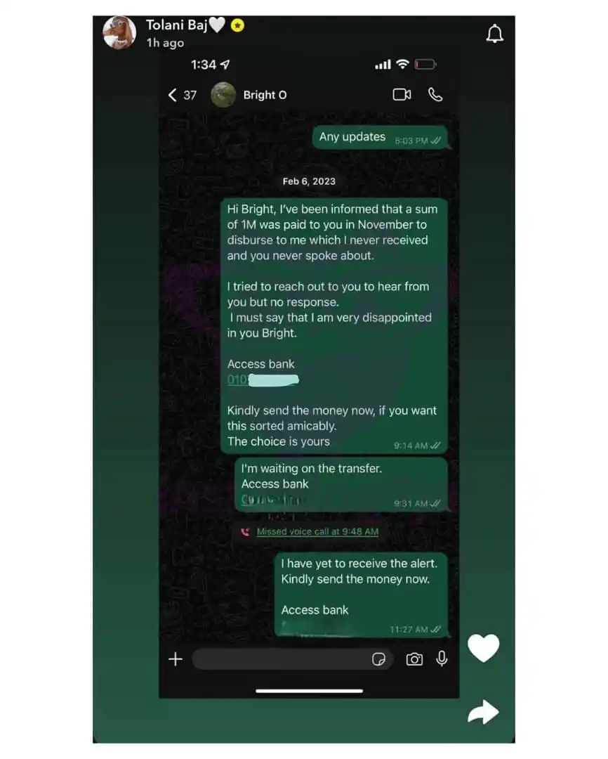 Instablog9ja Network post