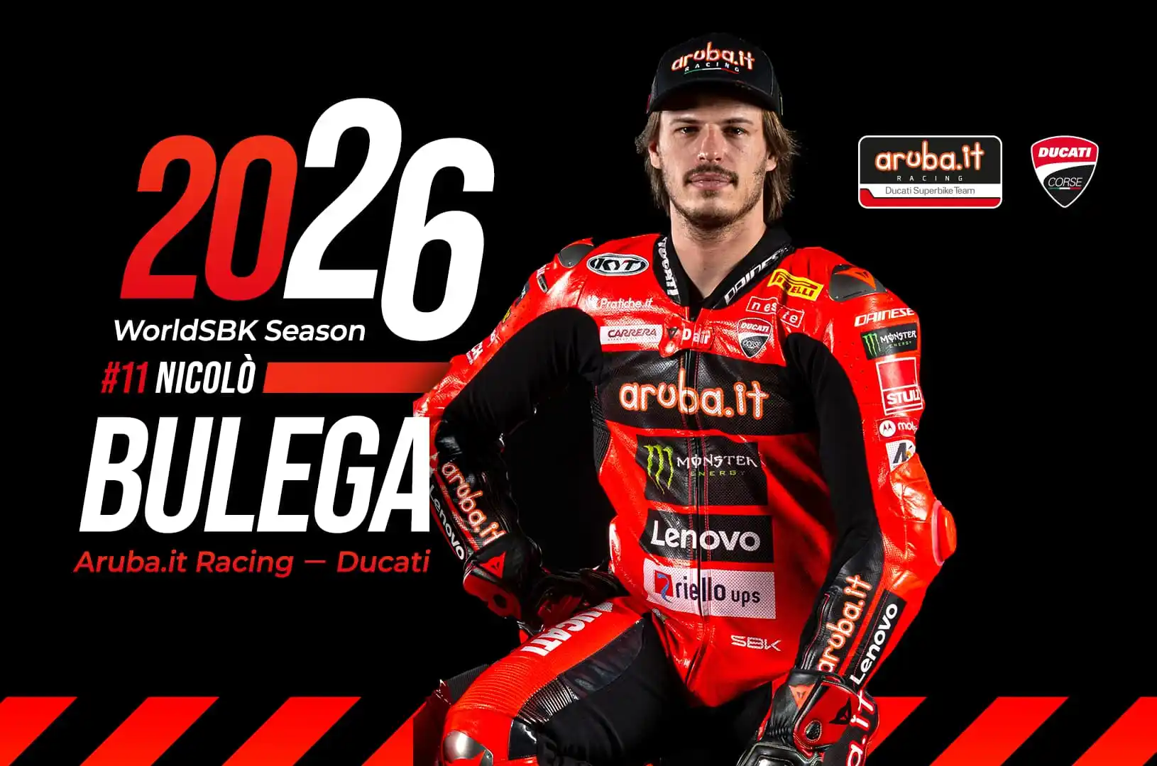 Image from Aruba.it Racing Ducati: 🔴 BREAKING NEWS 🔴 📰 Nicolò Bulega and the Aruba.it Racing – Ducati ...