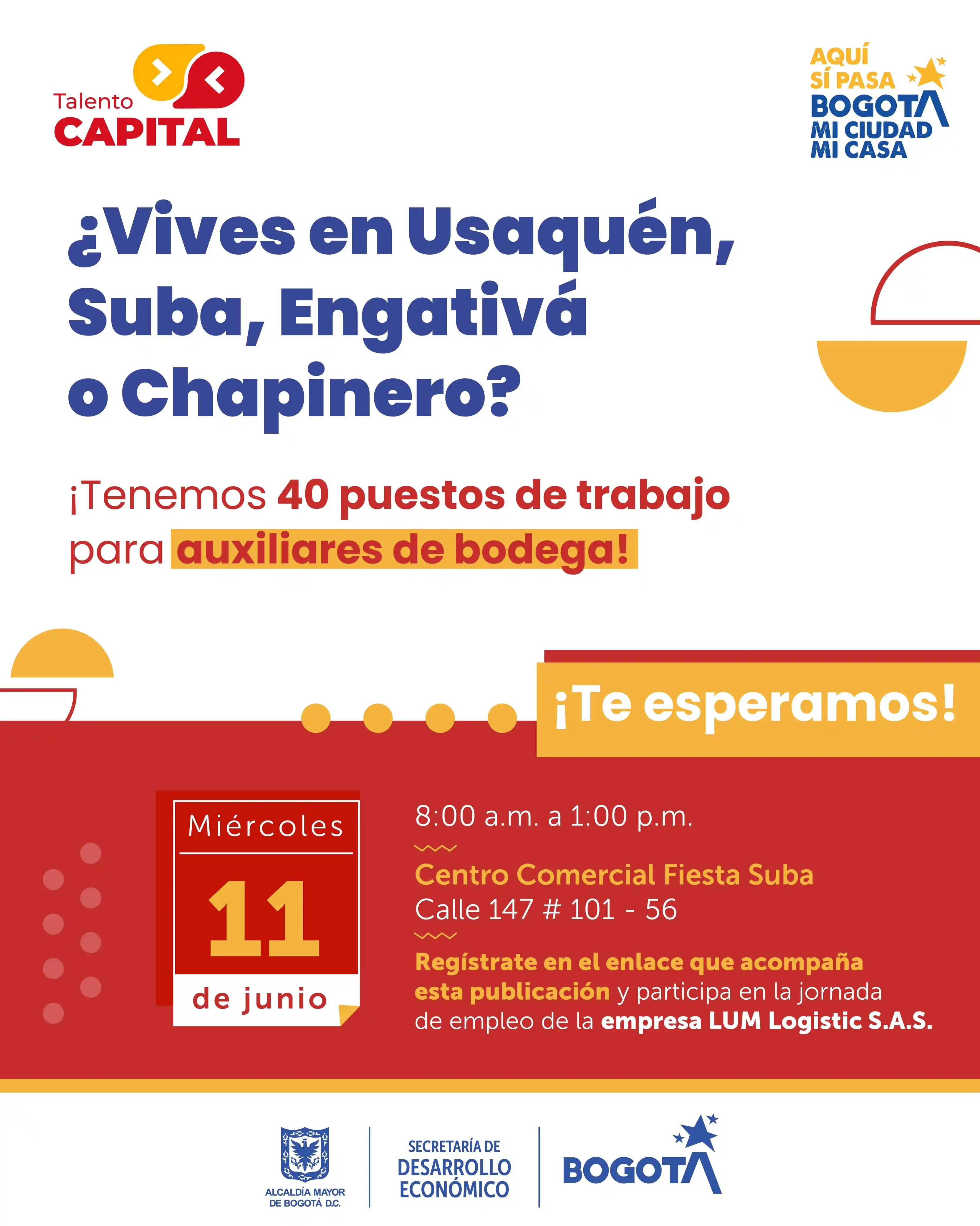 Image from Empleo en Bogotá: 📦 ¿Buscas trabajo como *auxiliar de bodega*? Esta convocatoria presen...