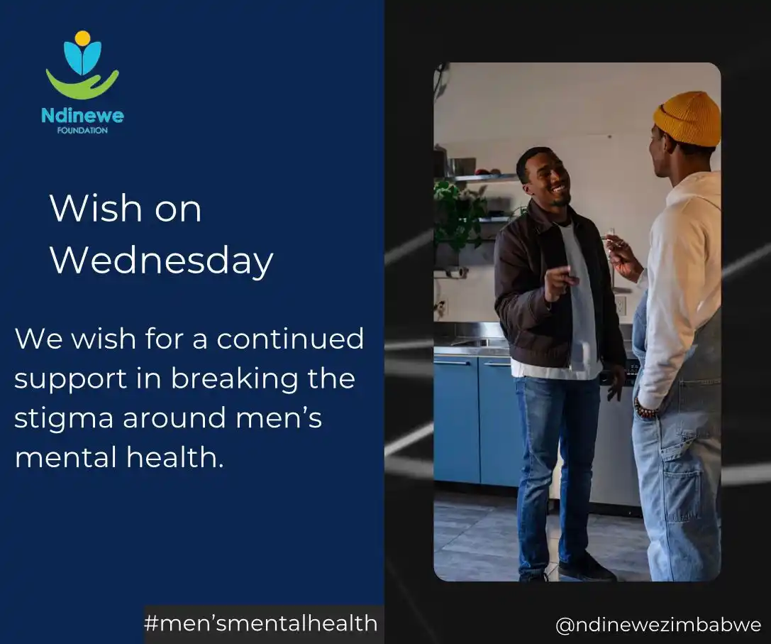 Image from Ndinewe Foundation: By breaking down stigma, we can create a more supportive environment f...