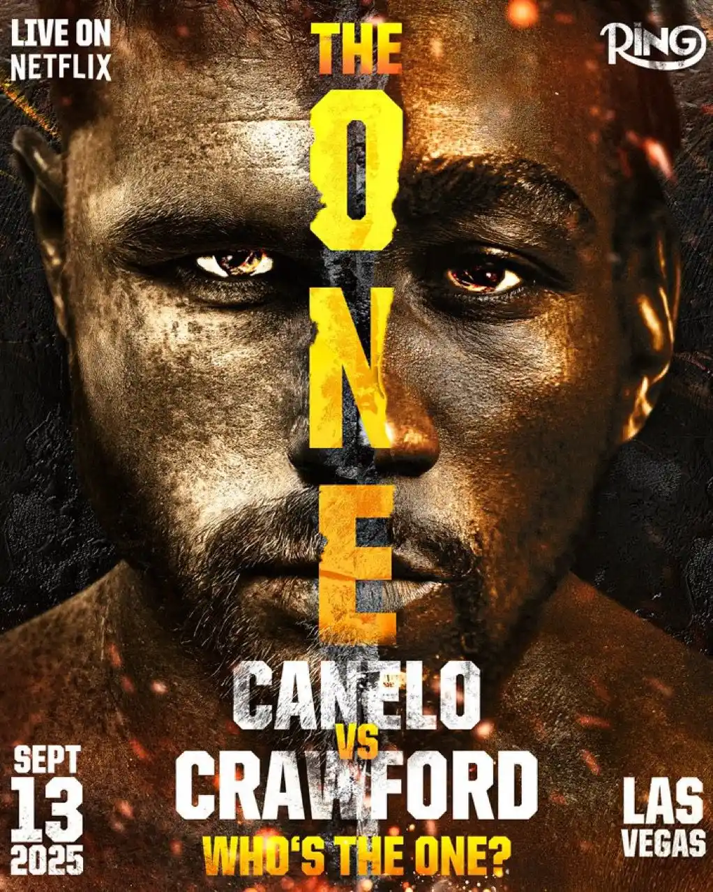 Image from Ring Magazine: 🚨 CANELO ALVAREZ VS TERENCE CRAWFORD 🚨 👑 Ring, WBA, WBC, IBF & WBO...
