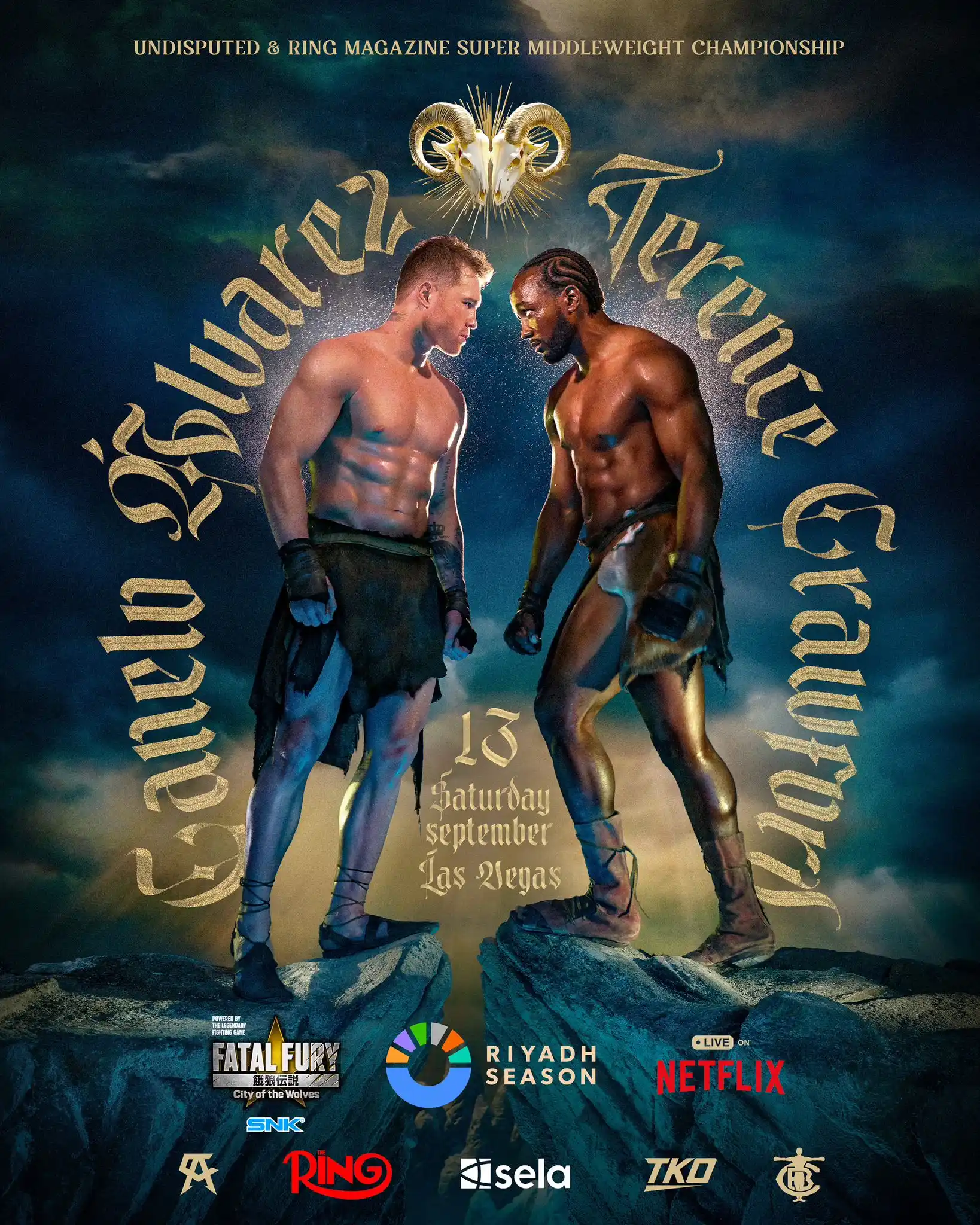 Image from Ring Magazine: Get ready for The Fight of the Century! 🥊 Canelo Alvarez vs. Terence...