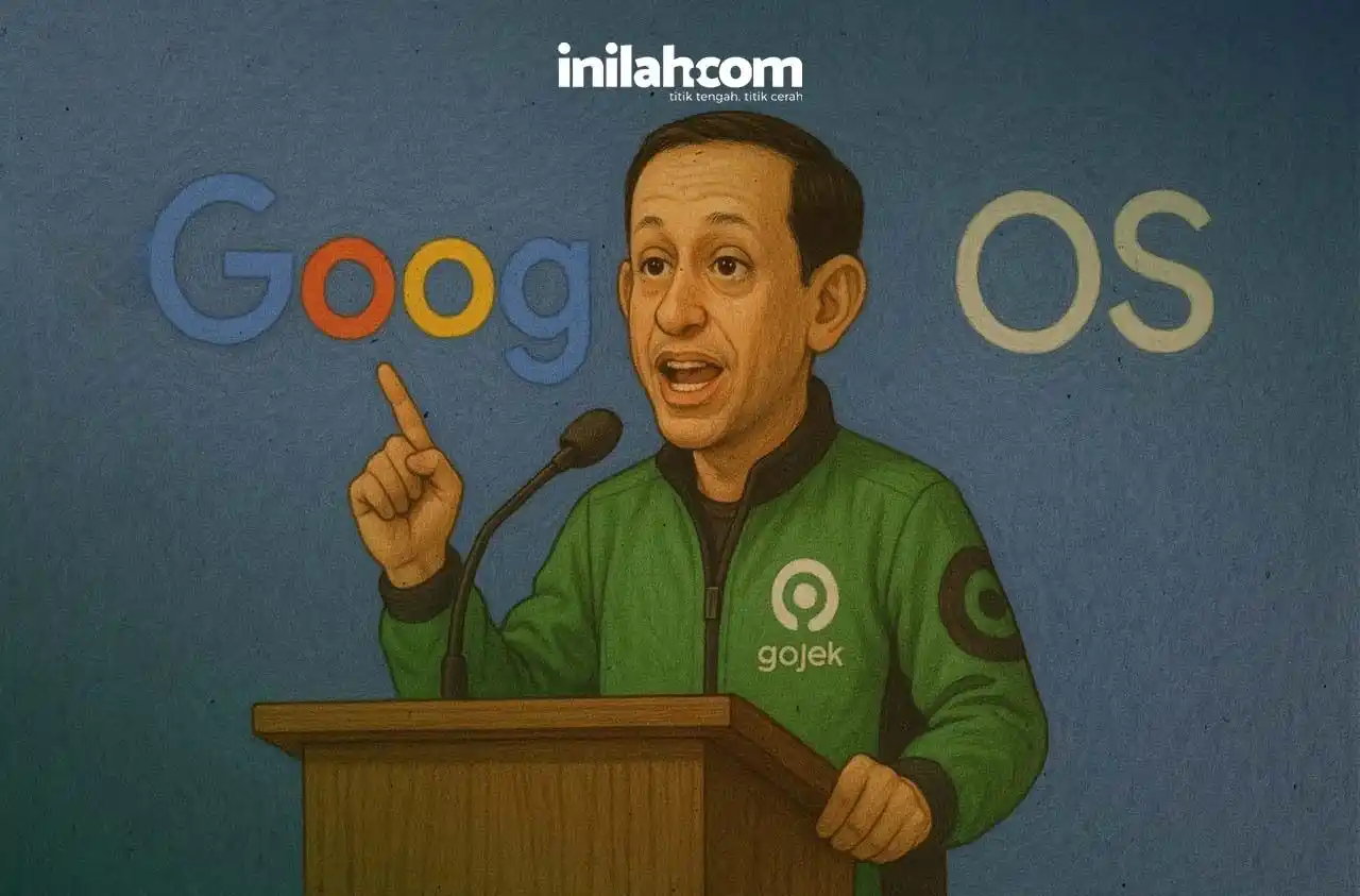 Image from Inilah.com: *Google, Nadiem dan Korupsi Laptop Chromebook* Pengadaan Chromebook R...