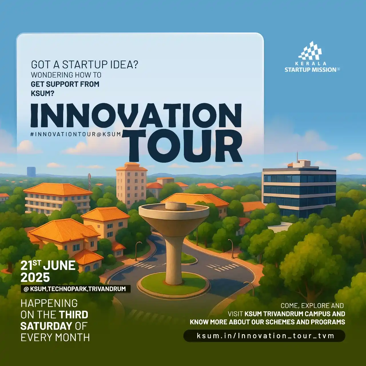 Image from Innovation and Entrepreneurship Development Centre | Kerala Startup Mission: Got a startup idea but unsure how to get started? Join us for the Inno...