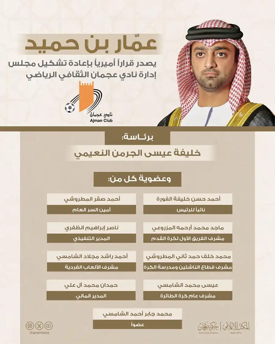 المكتب الإعلامي لحكومة عجمان post