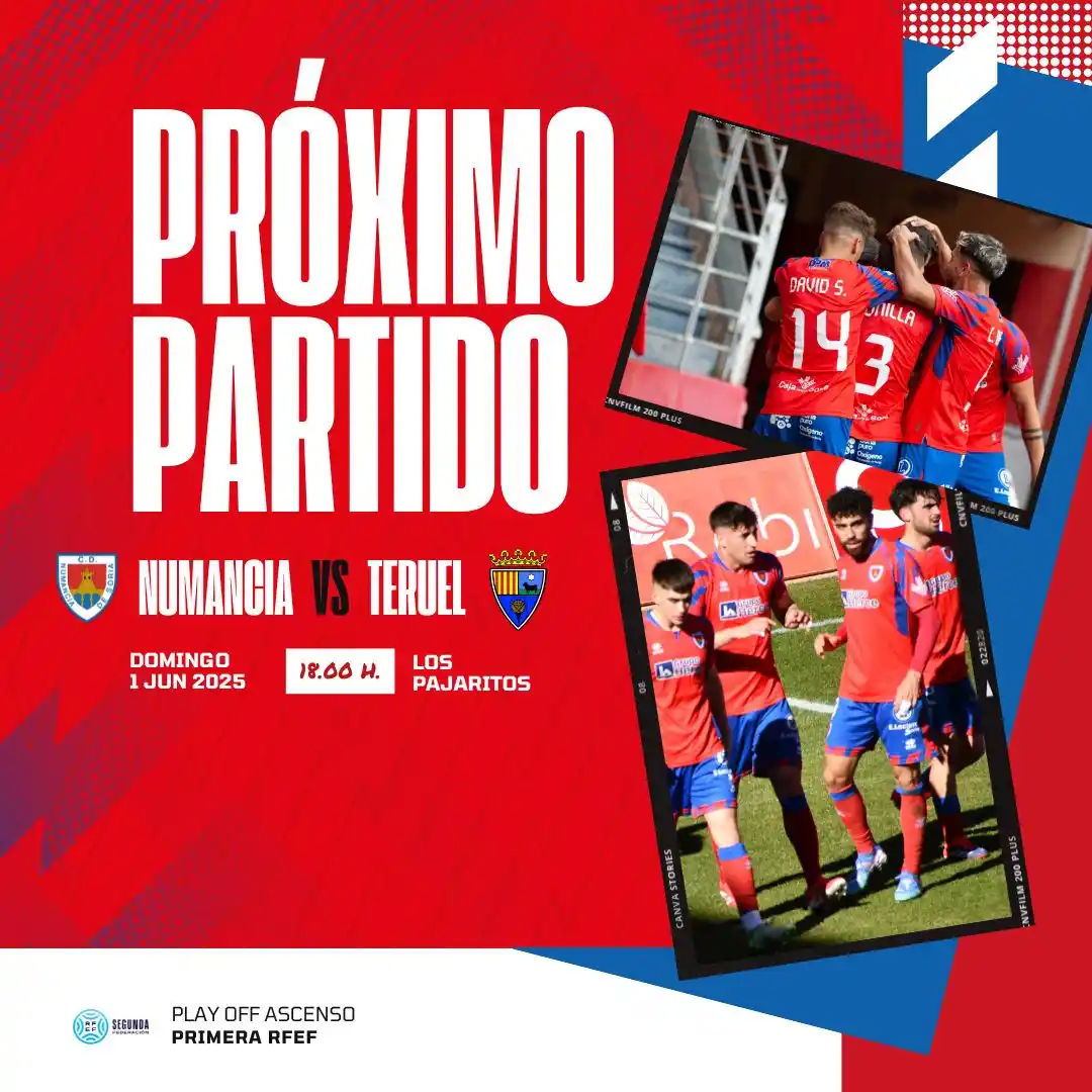 Image from CD Numancia de Soria: ℹ️ *ATENCIÓN* Ante la afluencia masiva de espectadores y aficionados ...