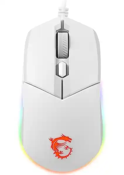 Image from OnuAl: Sıcak Fırsatlar: Msı Gg Clutch Gm11 White Gaming Mouse 5.000 Dpi Optik Rgb Led Oyuncu F...