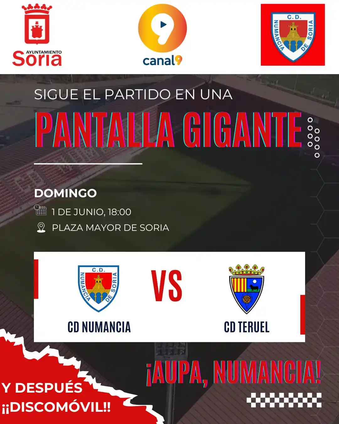 Image from CD Numancia de Soria: 😍 Nos están llegando cientos de mensajes de aficionados y deportistas...