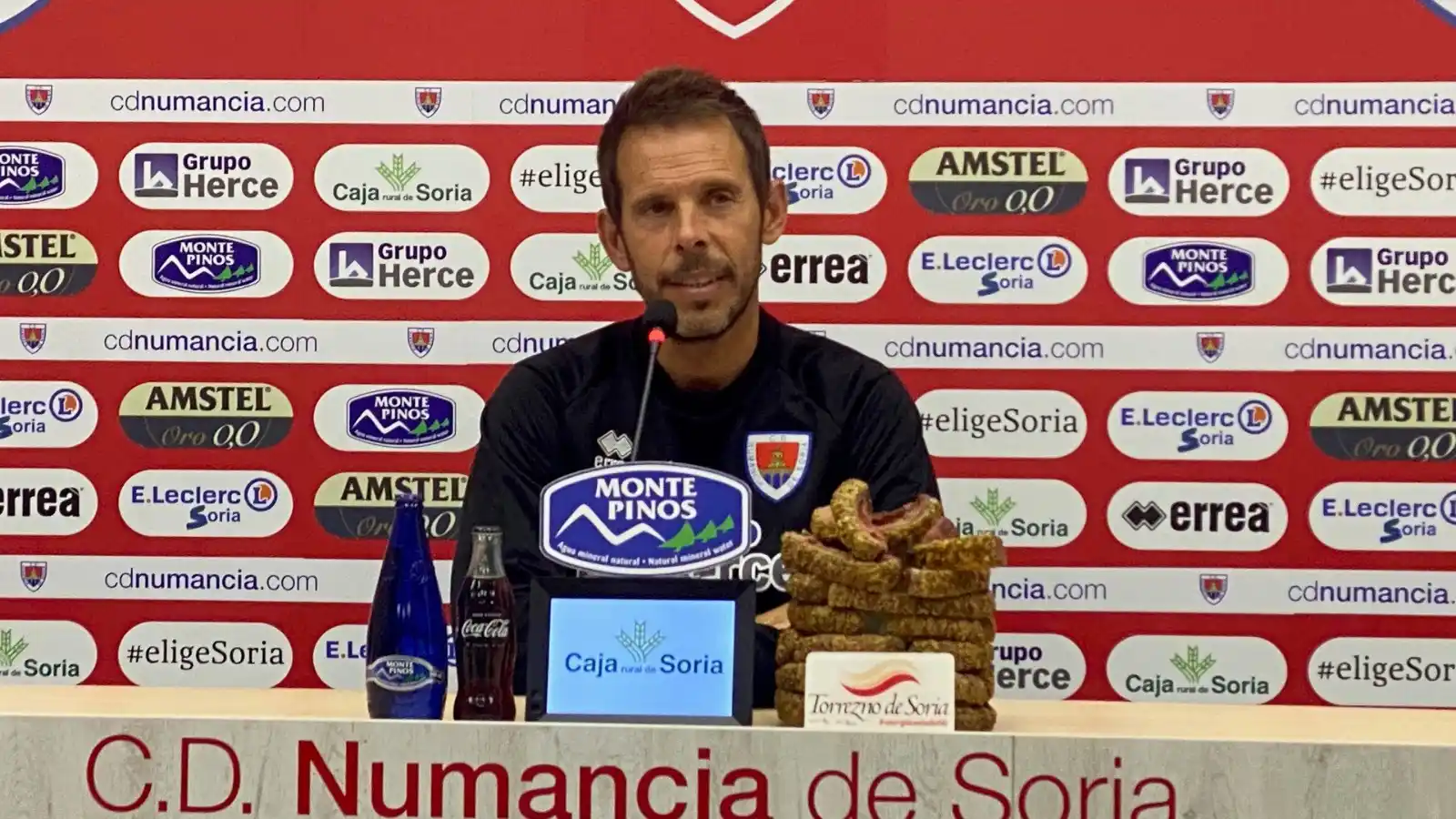 Image from CD Numancia de Soria: 🎙️ RdP I *Aitor Calle: "Tenemos que dar nuestra mejor versión. Nosotr...