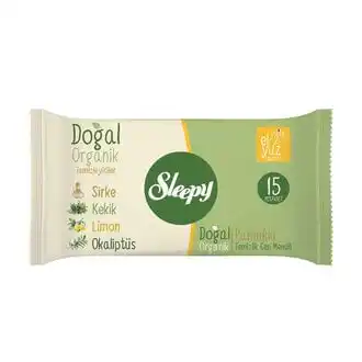 Image from OnuAl: Sıcak Fırsatlar: Sleepy Doğal Organik Pamuklu Islak Cep Mendili 3X15'Li 🏷️ 26 TL (11 ...