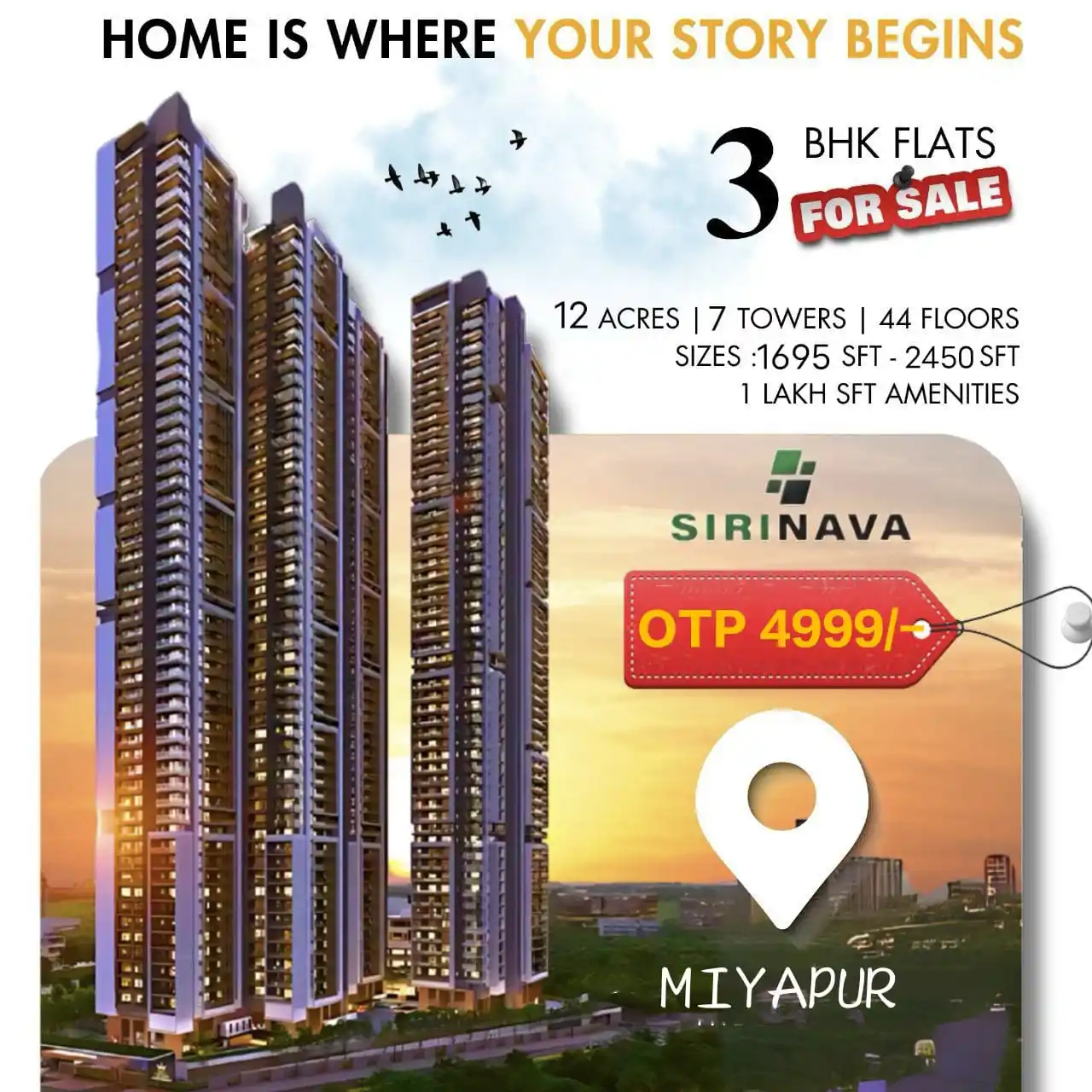 Image from SiriNava Estates Hyderabad: The Most Luxurious Upcoming Project in Miyapur By a Tier-1 Developer ...