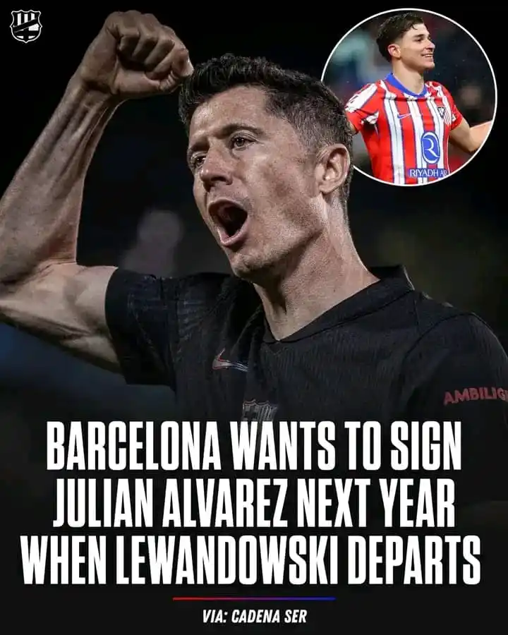 Image from BARÇA CH BLUAGRAÑA 🇪🇦🇪🇦: ❗️| According to Cadena SER, Julian Álvarez is already on Barcelona’s ...