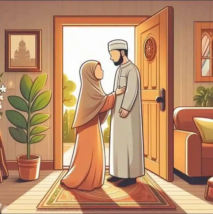 Image from أسرار السعادة الزوجية💞: *💭الزوجة الحنونة تأسر قلب زوجها* *🍃خلق الله الزوج والزوجة* يختلفان ...